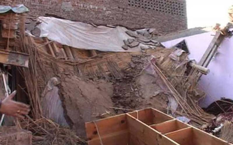 ایبٹ آباد، بارشوں سے گھر منہدم،2بچیاں جاں بحق