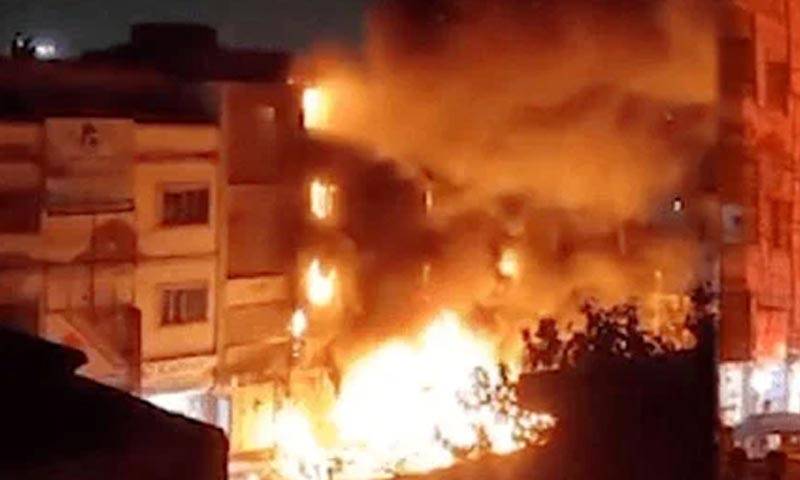  اسلام آباد: سیکٹر جی نائن کے کارپوریٹ ٹیکس آفس میں آتشزدگی 