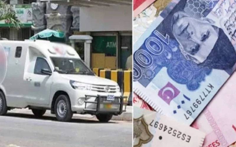 کراچی میں بینک کی کیش وین لوٹنے والے گروہ کے 2 کارندے گرفتار،35 لاکھ روپے برآمد