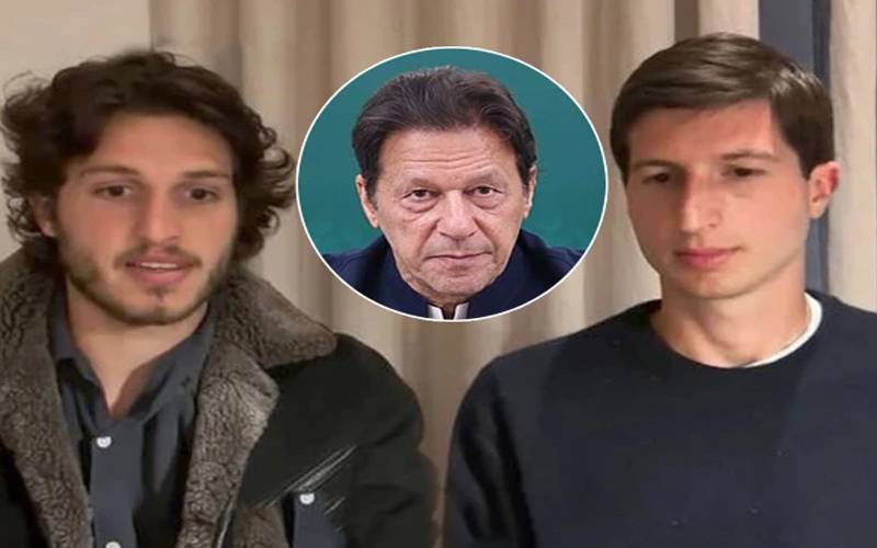 بیٹے مجھ سے ملنے پاکستان آئیں گے، سیاست یا احتجاج کا حصہ نہیں بنیں گے، عمران خان