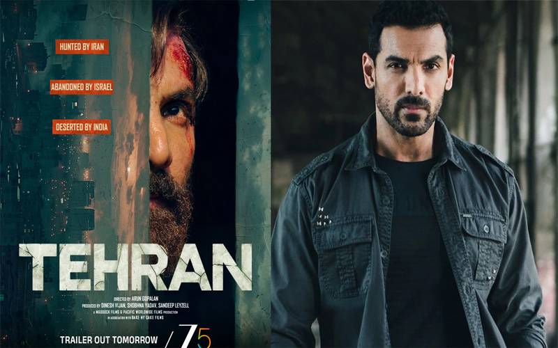 بالی ووڈ فلم ’’تہران‘‘ کا ٹریلر ریلیز، فلم 15اگست کو  نمائش کیلئے پیش ہو گی