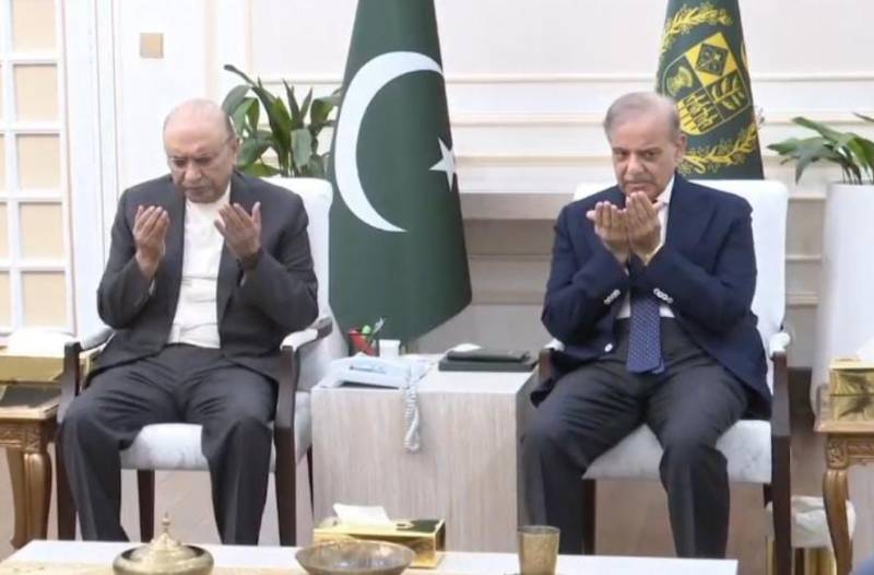 صدر زرداری کی میاں شہباز شریف سے ملاقات،میاں شاہد شفیع کے انتقال پر اظہار تعزیت کیا
