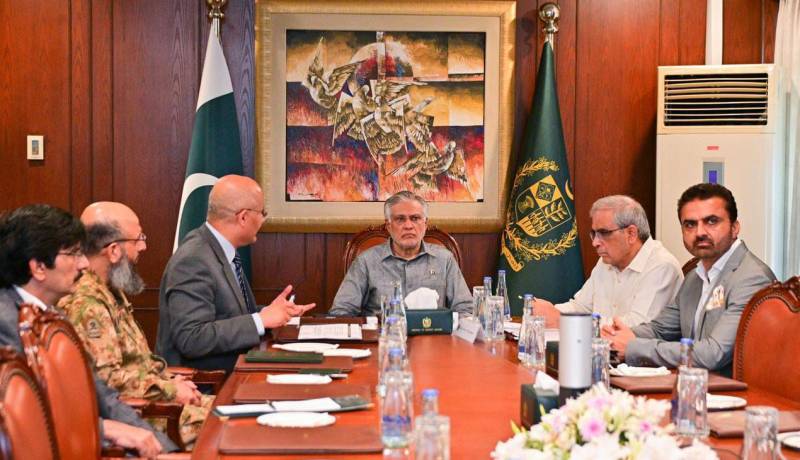نائب وزیرِ اعظم اسحاق ڈار کی زیرصدارت اجلاس، آئی ٹی سیکٹر میں اصلاحات کے فروغ پر تبادلہ خیال 