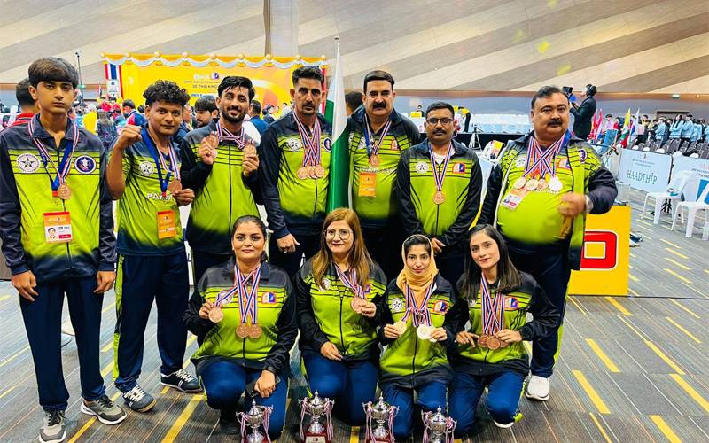 سیپک ٹاکراورورلڈکپ چیمپئن شپ ؛قومی خواتین کی ٹیم نے3،مردوں نے ایک کانسی کا تمغہ جیت لیا