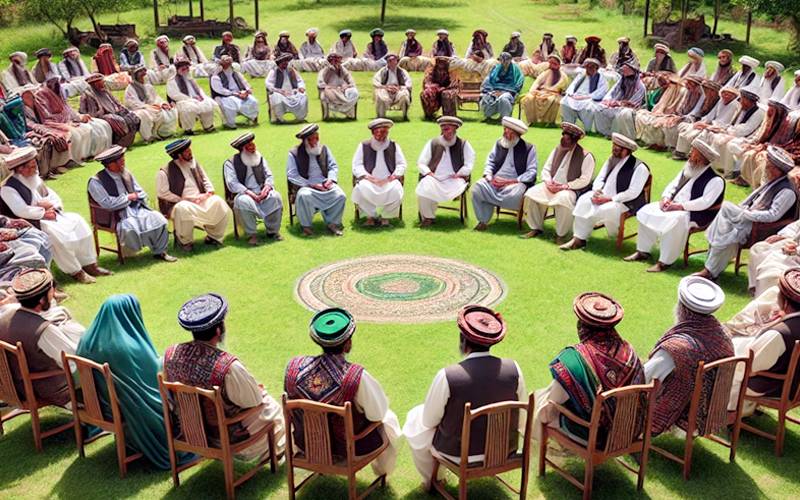 باجوڑ امن جرگے کا ساتواں راؤنڈ مکمل، مذاکرات میں ڈیڈلاک پیدا ہوگیا
