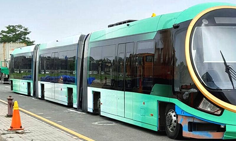 لاہور میں بجلی سے چلنےوا لی ٹرام کے روٹس کا اعلان