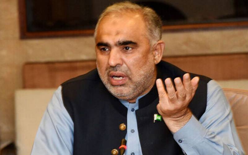 اپوزیشن لیڈر سے متعلق فیصلے جمہوریت پر حملہ ہیں: اسد قیصر