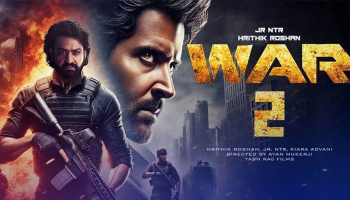 فلم ’’وار 2‘‘ میں ہرتیک روشن اور این ٹی راما رائو جونیئر پہلی بار جلوہ گر ہو نگے