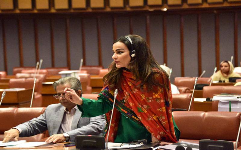 سینیٹ اجلاس میں ہنگامہ آرائی، اپوزیشن کا شدید احتجاج، شیری رحمان کی تقریر ادھوری