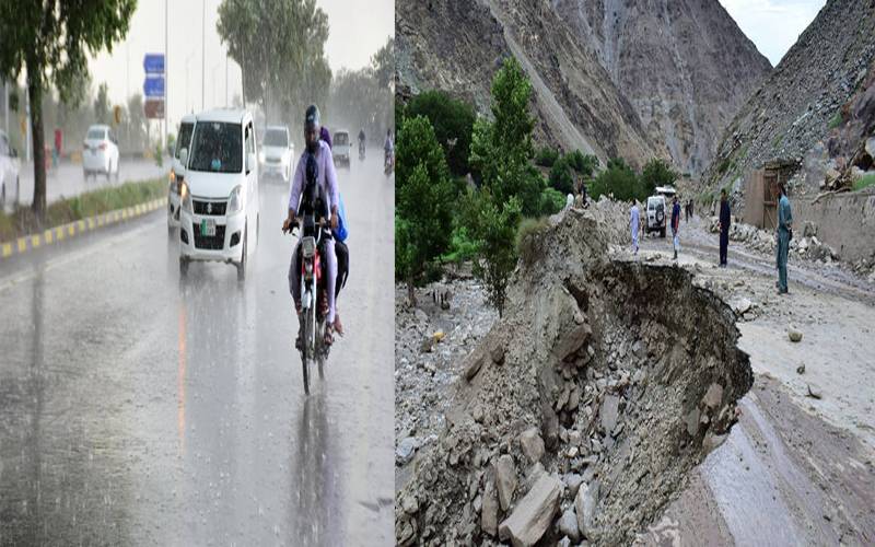 مون سون کا ساتواں سپیل،پہاڑی علاقوں میں لینڈ سلائیڈنگ کا خدشہ،الرٹ جاری