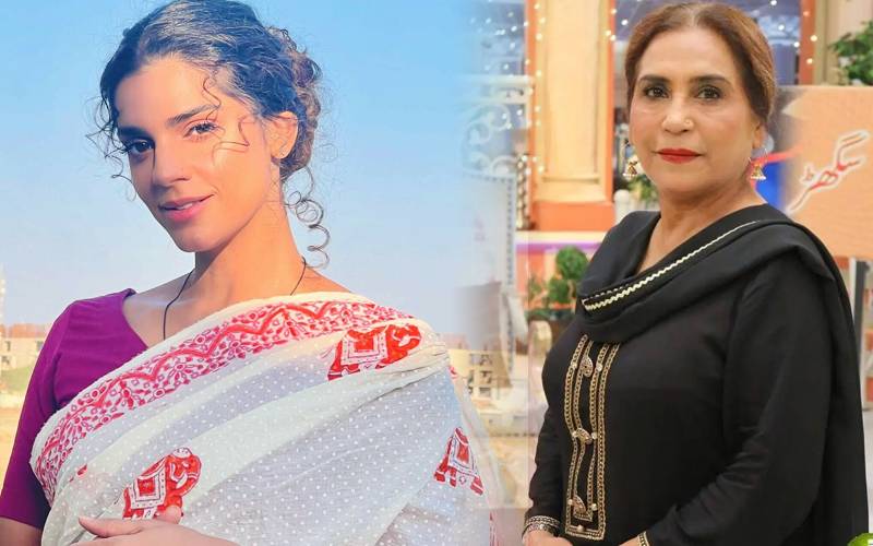 پروین اکبر کی جانب سےٹام بوائے کہنے پرصنم سعیدکاردعمل بھی آگیا