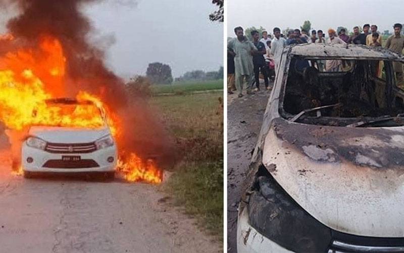 حافظ آباد: 3 افراد کو قتل کرکے لاشیں جلانے والا ملزم بیرون ملک فرار ہوتے ہوئے گرفتار