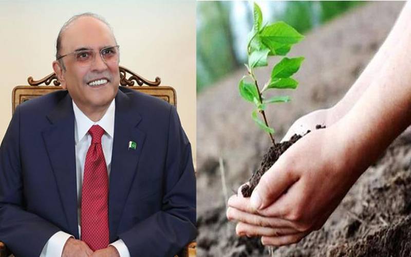 شجر کاری مہم پاکستان کے محفوظ مستقبل کی ضمانت ہے: صدر مملکت