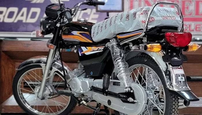  یونائیٹڈ موٹر سائیکلز کا 70cc نیا ماڈل متعارف