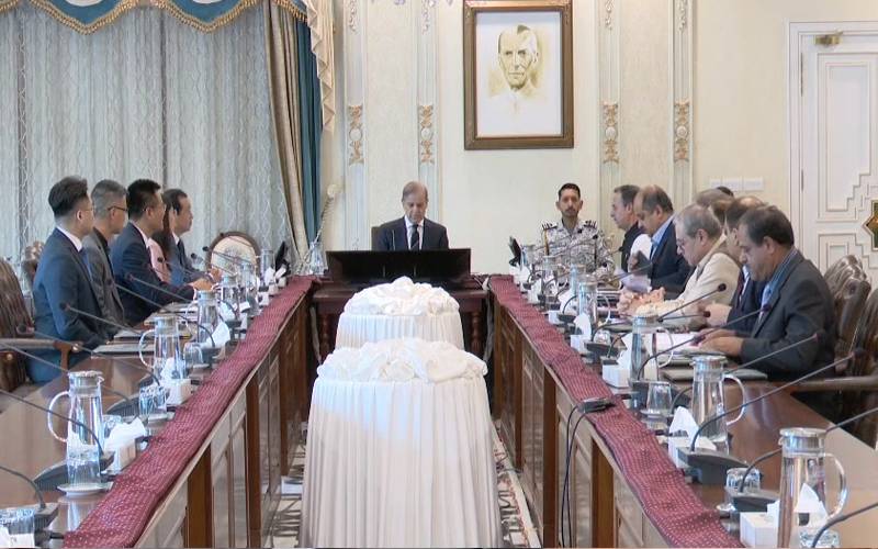 پاکستان چین کیساتھ اقتصادی تعلقات کو نئی بلندیوں پر لے جانا چاہتا ہے ،وزیراعظم  
