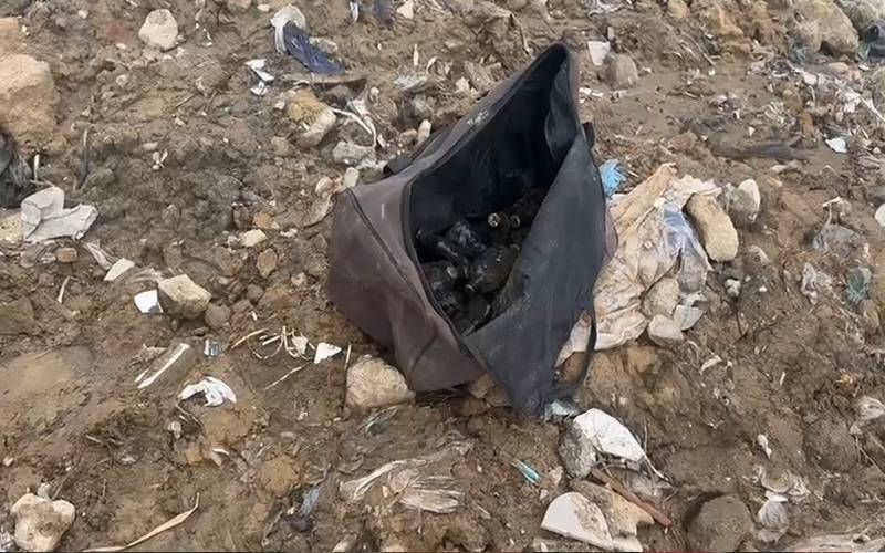 کراچی: کورنگی ملیر بندی سے دفن اسلحہ اور دستی بم برآمد 