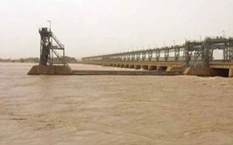 ستلج کا پانی ،گنڈا سنگھ والا پر بہاؤ میں مسلسل اضافہ 