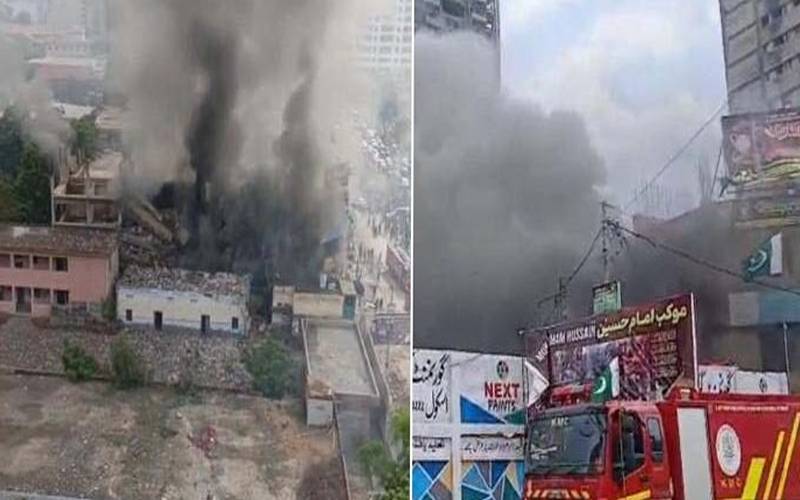  کراچی: پٹاخوں کے گودام میں دھماکے کی رپورٹ تیار
