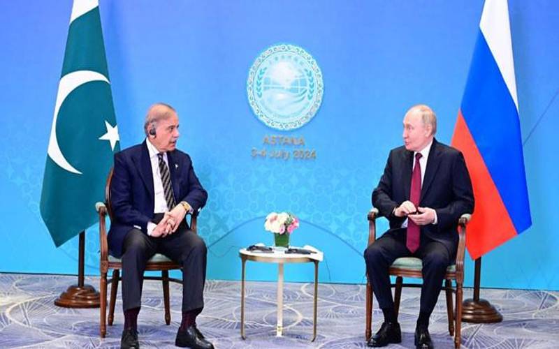 روسی صدر اور وزیراعظم شہباز شریف کی اگلے ہفتے ملاقات طے