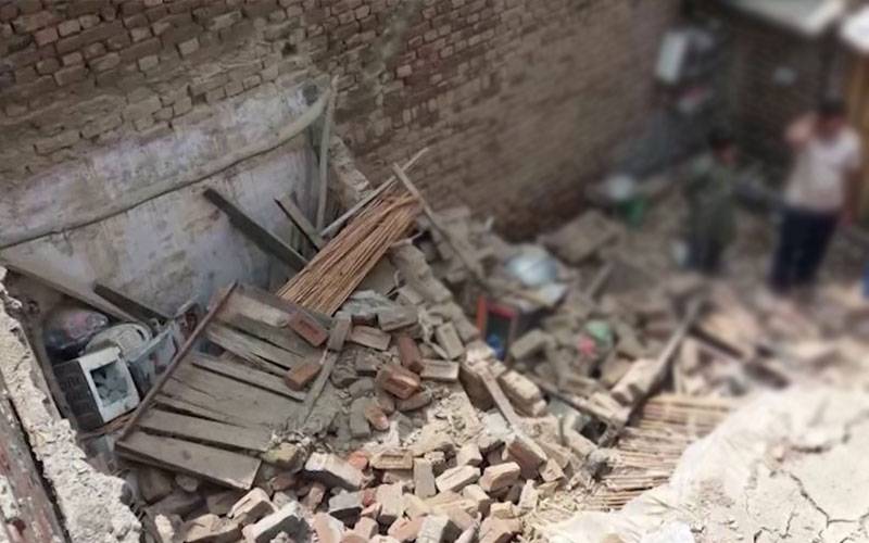 ننکانہ، دو منزلہ عمارت گرنے سے ماں اور دو بچے جاں بحق