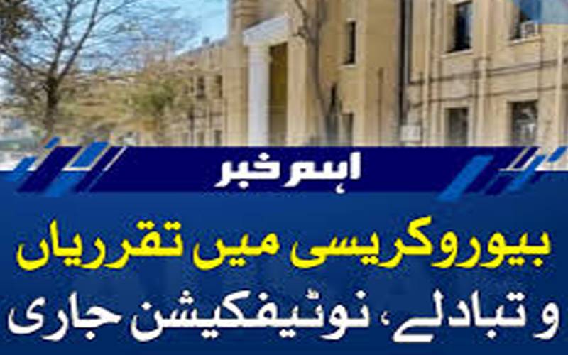 وفاق میں تقرریاں و  تبادلے،مرزا محمد عرفان بیگ ممبر وزیراعظم معائنہ کمیشن مقرر
