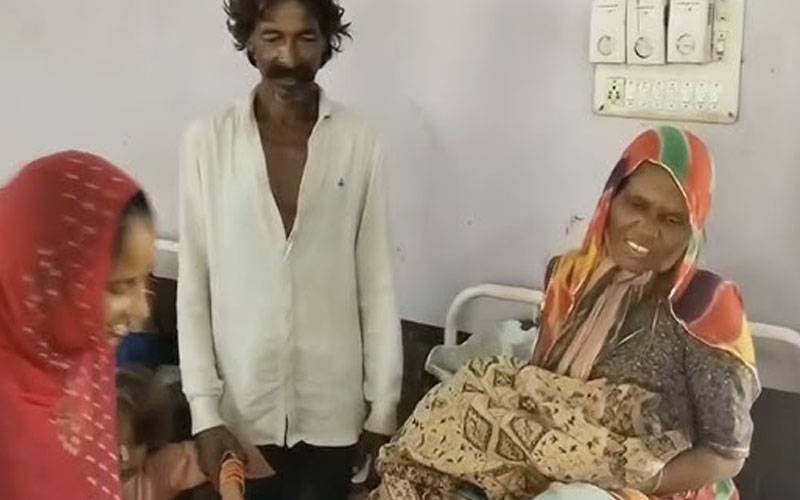 55 سالہ خاتون 17 ویں مرتبہ ماں بن گئی
