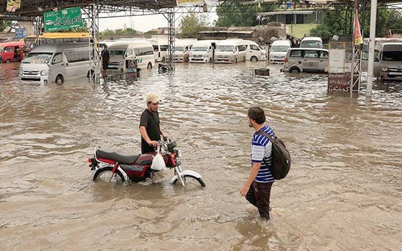 اربن فلڈنگ پر ایم ڈی واسا سیالکوٹ ابوبکر عمران معطل 