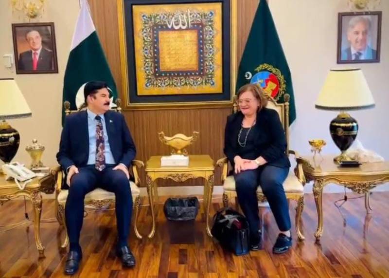 فیصل کریم کنڈی سے اٹالین سفیر کی ملاقات،سیلاب سے ہونیوالے جانی و مالی نقصانات پر اظہار افسوس