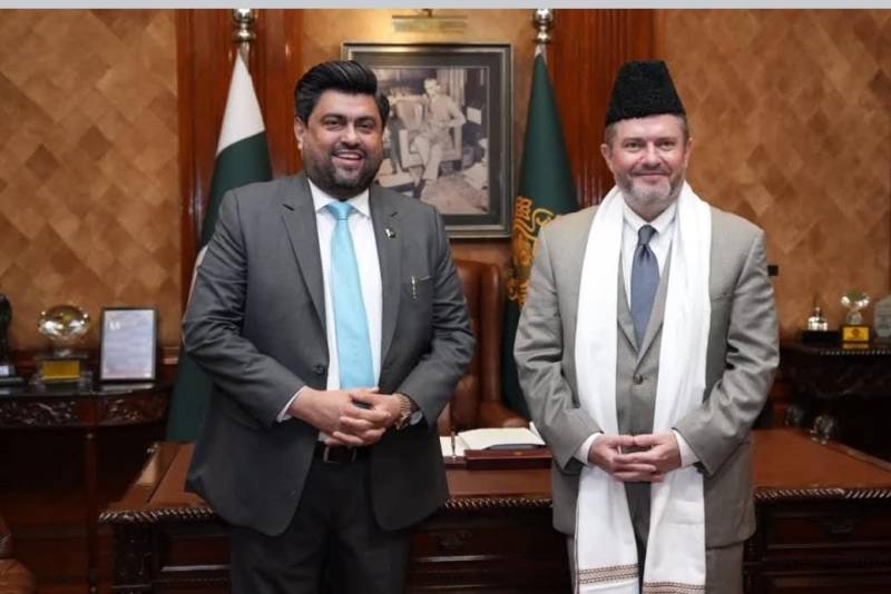 گورنر سندھ  سے نئے تعینات ہونیوالےامریکی قونصل جنرل کی ملاقات،باہمی دل چسپی کے امور پرتبادلہ خیال