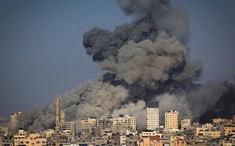 اسرائیلی فوج کی مشرقی غزہ پربدترین بمباری، مزید 59 فلسطینی شہید 