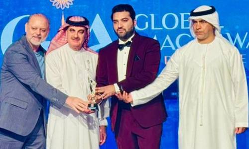 سکون ویلنیس نے گلوبل امیج ایوارڈاپنے نام کرلیا