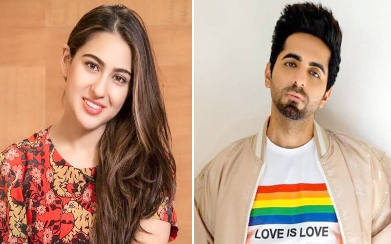 سارہ علی خان اور آیوشمان کھرانہ کی فلم کے سیٹ پر ہنگامہ آرائی