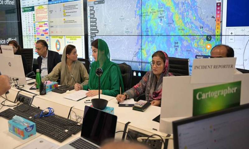 وزیراعلیٰ پنجاب کو سیلاب کی صورتحال پربریفنگ,ریسکیو نے لاکھوں جانوں کا بچایا :مریم نواز