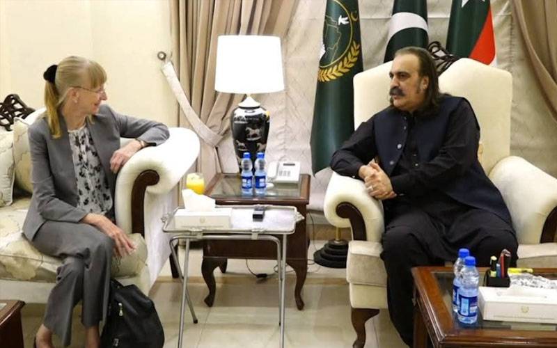 وزیر اعلی خیبر پختونخوا سےجرمن سفیر کی ملاقات،عوامی فلاح و بہبود کے منصوبوں پرگفتگو 