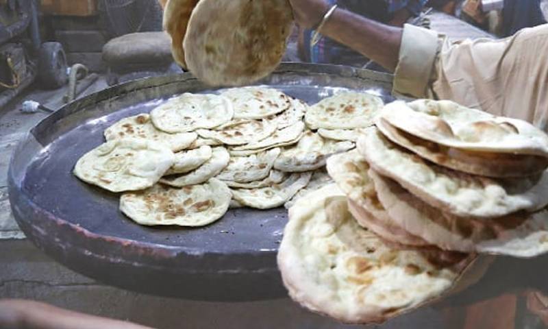  نان بائی ایسوسی ایشن کا آئندہ ہفتے تک روٹی کی قیمت بڑھانے کا اعلان