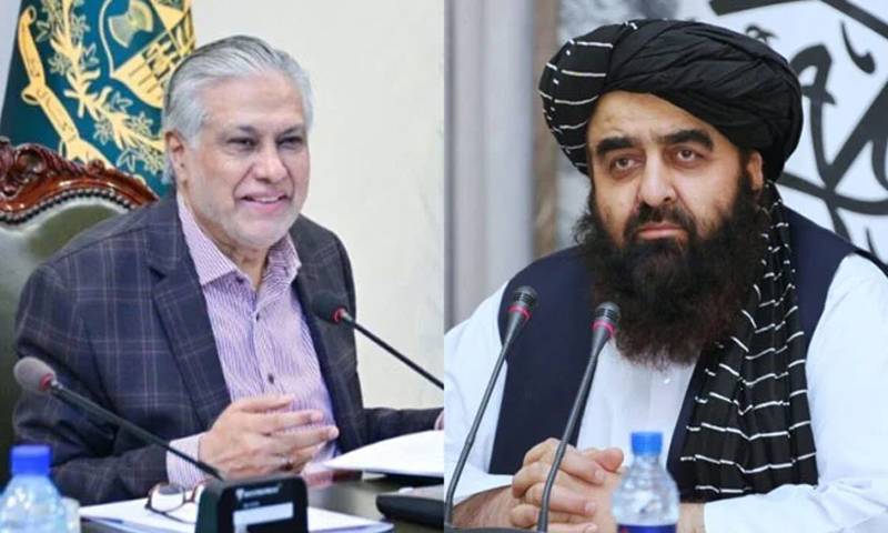 اسحاق ڈار کا افغان وزیرِ خارجہ امیر متقی سے ٹیلیفونک رابطہ