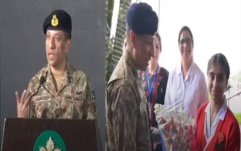 ڈی جی آئی ایس پی آر کا مری کے مختلف تعلیمی اداروں کا دورہ
