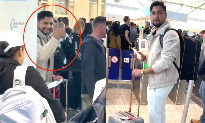 الزامات غلط نکلے، کرکٹر حیدر علی برطانیہ سے پاکستان روانہ 