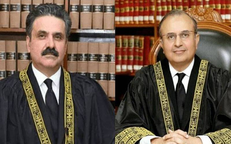 جسٹس منصور علی شاہ کا چیف جسٹس پاکستان کو خط، عدالتی امور چلانے پر تحفظات کا اظہار