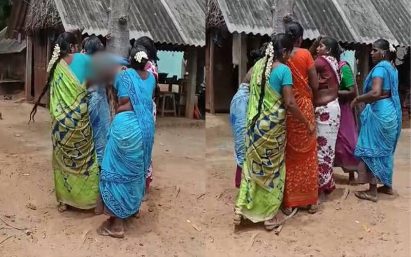 بھارت میں خاتون پر درخت سے باندھ کر تشدد اور بے لباس کرنے کی کوشش