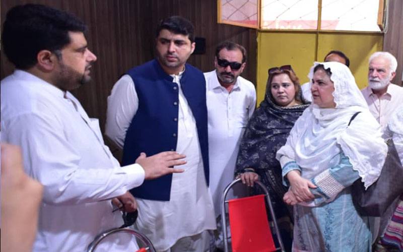 چیئرپرسن بی آئی ایس پی کا سوات کا دورہ،حالیہ سیلابوں کے باعث متاثرین کے نقصانات کا جائزہ