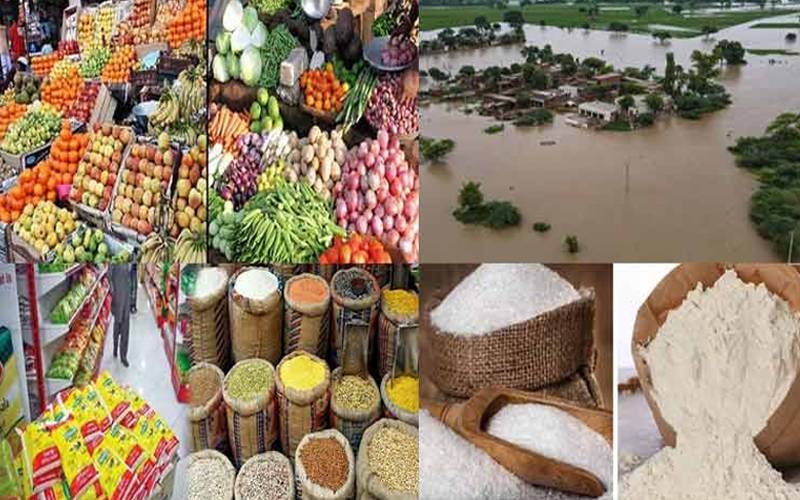 سیلاب سے سپلائی متاثر، آٹا اور سبزیاں مہنگی 