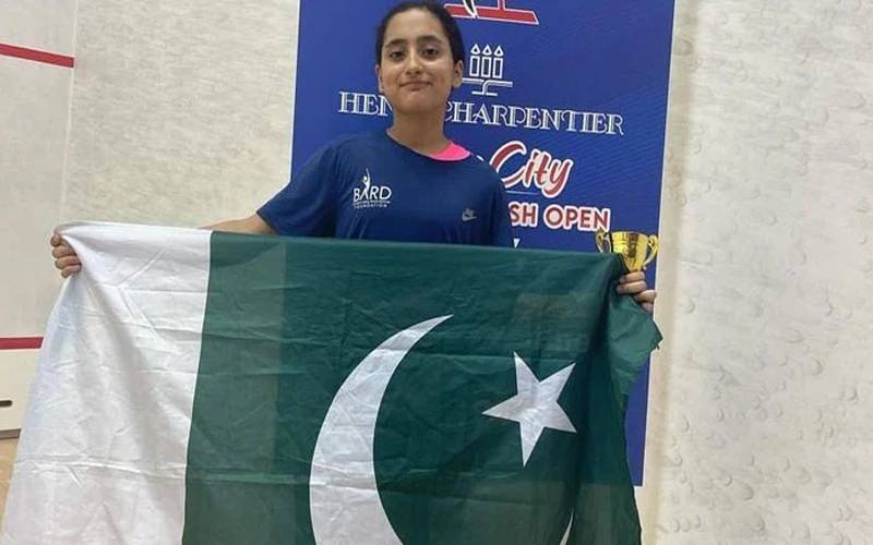 US جونیئر سکواش پشاور کی ماہنور علی کے نام