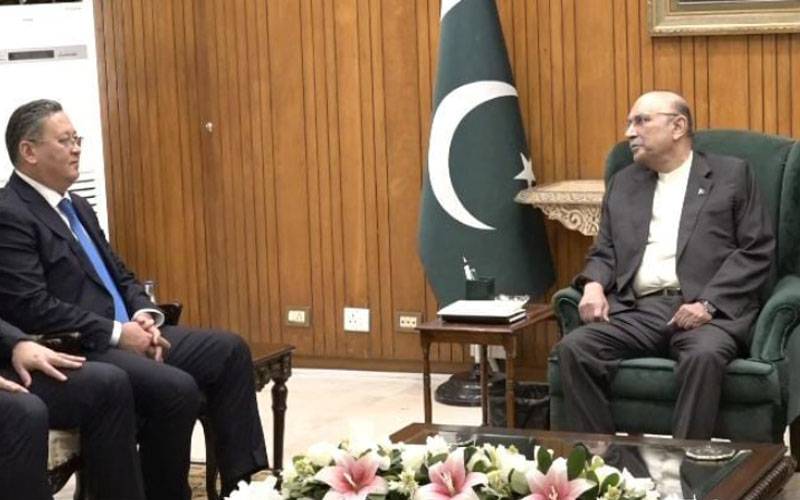 پاکستان-قازقستان کے تعلقات اعتماد،باہمی احترام اورمشترکہ نقطہ نظر پر مبنی ہیں:صدر مملکت 