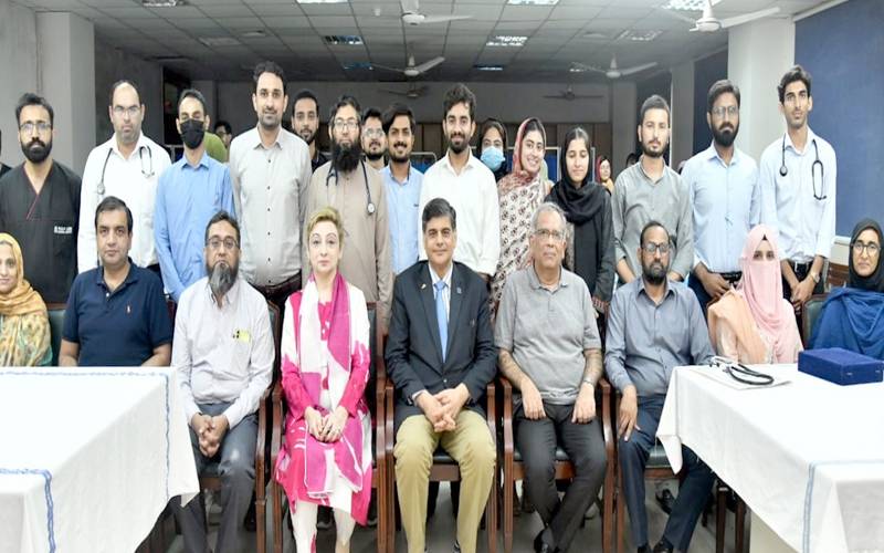 لاہورجنرل ہسپتال میں میڈیکل یونٹ تھری کے زیر اہتمام کلینیکل آڈٹ ورکشاپ  کاانعقاد