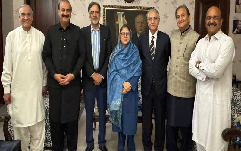 فریال تالپور سے پنجاب کے سینئر پارٹی رہنماؤں کی ملاقات 