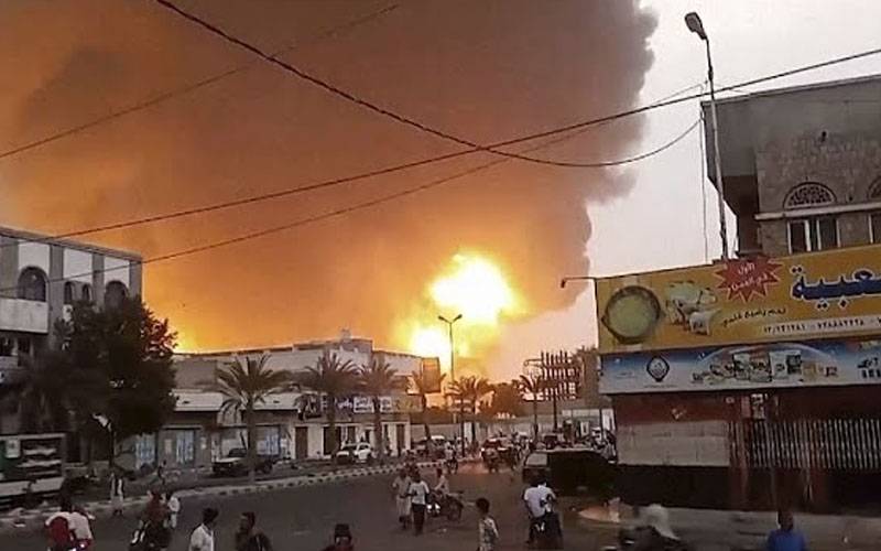 اسرائیل کے یمن پر حملے،35 افراد جاں بحق 