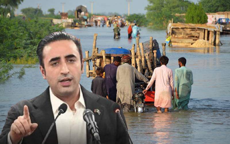 بلاول بھٹو کا حکومت سے سیلاب متاثرین کیلئے بین الاقوامی امداد کی اپیل کا مطالبہ