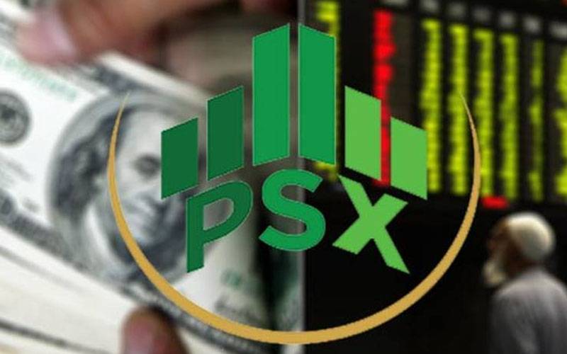  پاکستان سٹاک ایکسچینج میں کاروبار کا مندی پر اختتام 