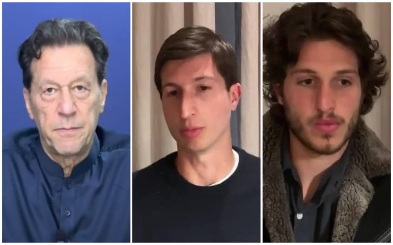 عمران خان کی رہائی کیلئے بیٹوں نے بڑا قدم اٹھا لیا، سیاسی حلقوں میں ہلچل 